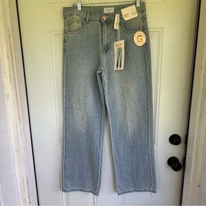Gogo Light Crystals Details Blue Women’s Jeans 9x29 Size